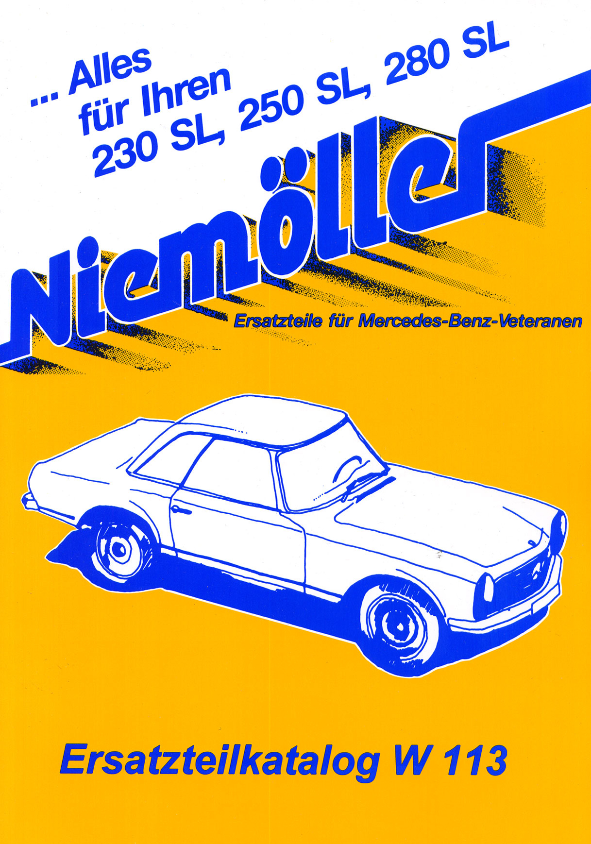 Folleto del vehículo W113